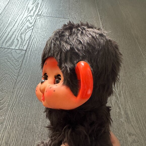Rare Vintage 70s Monchhichi Sleepy Eyes Toy Plush Japan Preowned Collectible - Picture 5 of 16